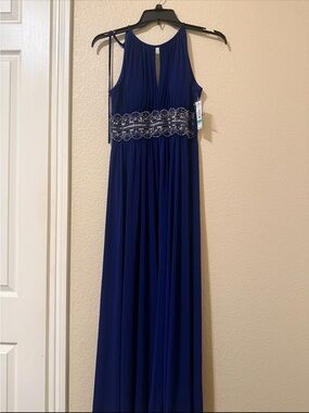 Royal Beaded Party Dress - Embellished Bodice